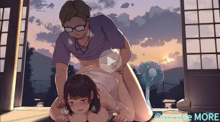 [アニメ]雨后，神社。动作动画 - 早坂雫（CV：原舞花）