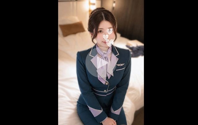 【本邦初公開】”某航空会社国際線 超美人GカップCA”顔出し出演。超希少中出しハメ撮り全世界配信。※残りわずか - 素人