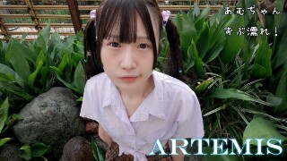 [姫崎あむ]まるでブッカケ！制服姿のままずぶ濡れになっていくグ...