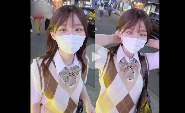 【過去最高出資】”芸能スカウト殺到”の超美形ハーフ18歳に人生初のピル無し生中出し。制服姿で出演 90分超え高画質撮影希少映像。 - 素人