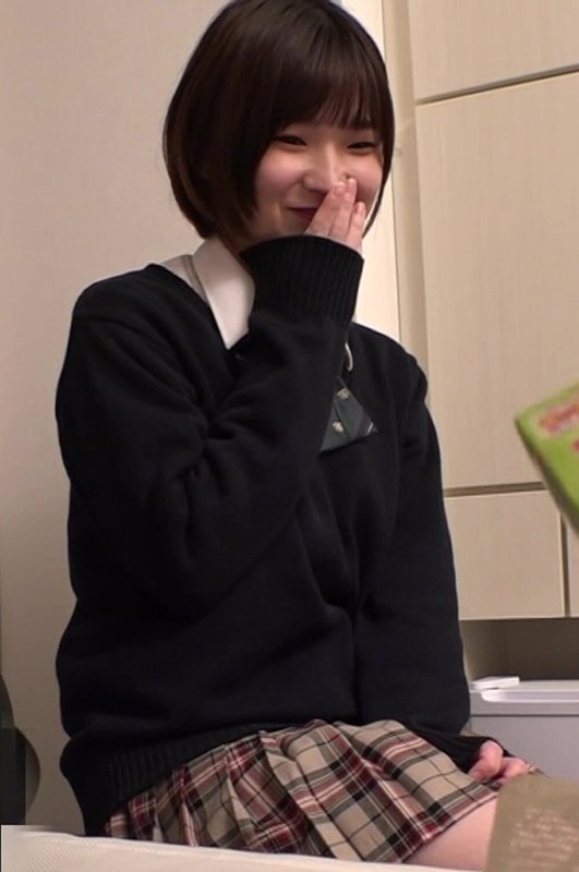 Boyish girl〇〇 student, the only time I was able to smile was at the beginning.