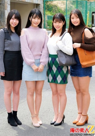 [素人]素人女子2人と童貞1人の夢の3Pハーレム生筆おろし りな/さ...