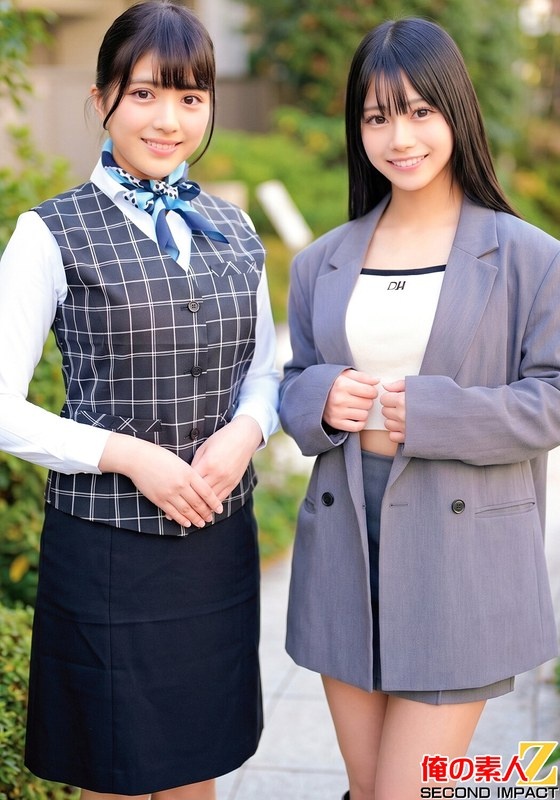 仕事の合間に生筆おろしセックス 銀行員はすみさん(25)とアパレル店員ひまりさん(22)