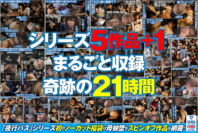 【超得セット】総勢26名!全員中出し!「夜行バスで声も出せずイカされた隙に生ハメされた女はスローピストンの痺れる快感に理性を失い中出しも拒めない」シリーズ5作品+1まるごと収録 奇跡の21時間【期間限定販売】