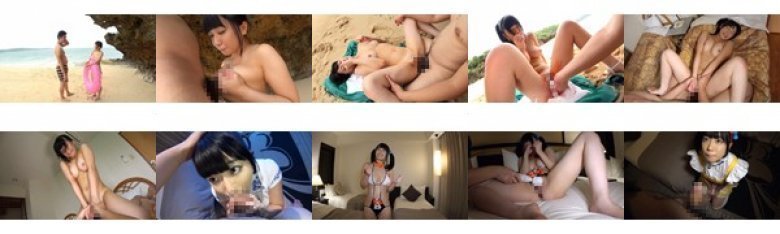 新人あまねめぐりAVDebut〜南国で出会ったFカップ美乳日焼け処女〜［リマスター復刻版］:样本图像