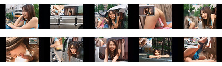 [AI Remaster Masterpiece Reproduction] The face is in Harajuku and the body is in the car! ! Rei Aoki:Image