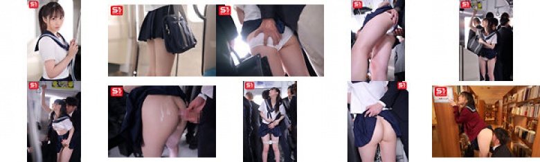 この女子学生、純粋そうに見えて中年教師に恋し、痴●師（他人）にも即沼る。 新木希空:サンプル画像