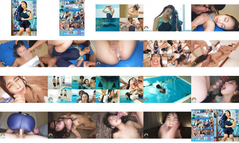 Competitive swimsuit J-type brutal group water torture rape Mai Arisu:Image