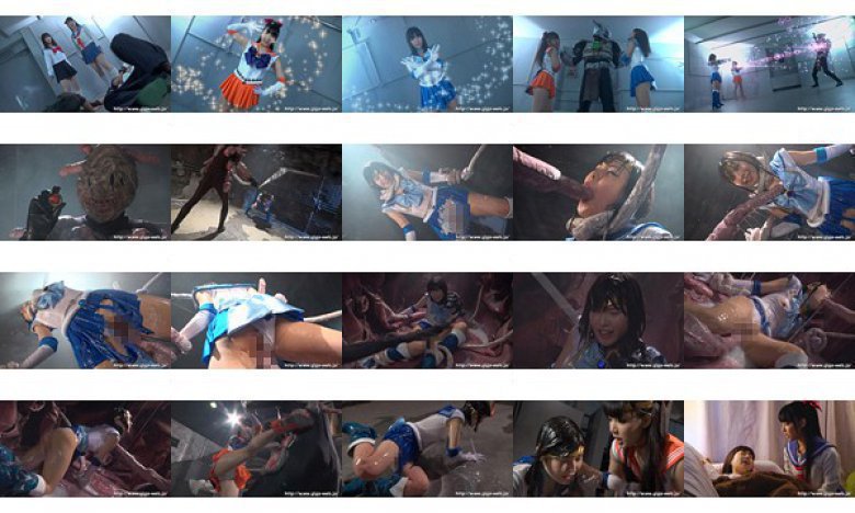 セーラーファイターズ 触手怪人丸呑み凌辱消化地獄 前編:Image