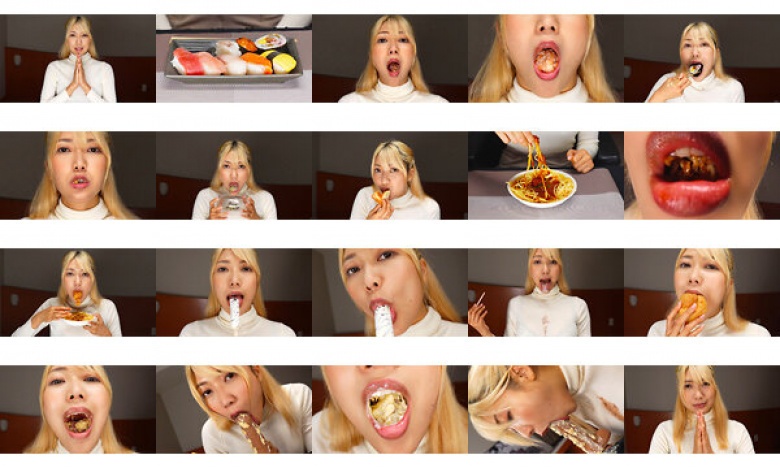 Chewing in mouth, blowjob Hanamiya Kyoko:Image