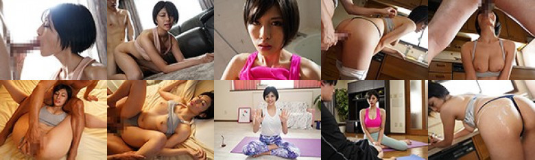 Waiting to be attacked. Sweaty home lessons are being held. Personal trainer Risa Hasegawa who shows only a chance:Image