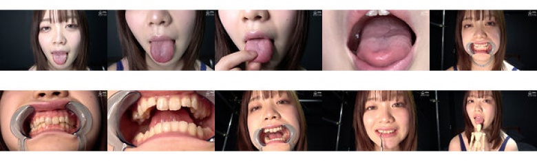 Popular actress Riko Hashimoto's teeth, mouth, tongue tongue observation play! ! !:Image