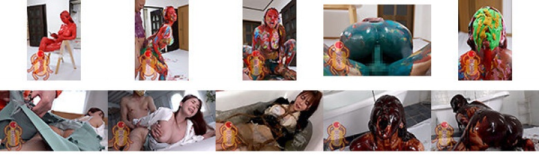 ペイント洗脳 波多野結衣:サンプル画像