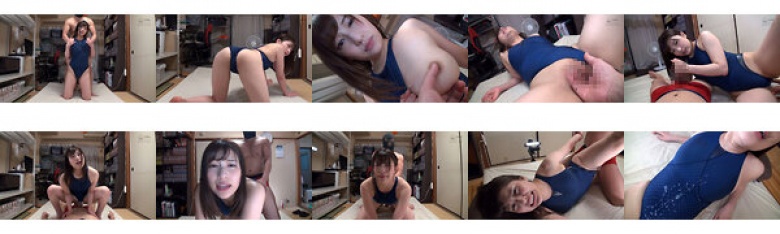 Mizuki Hayakawa semen bukkake SEX in competitive swimsuit:Image