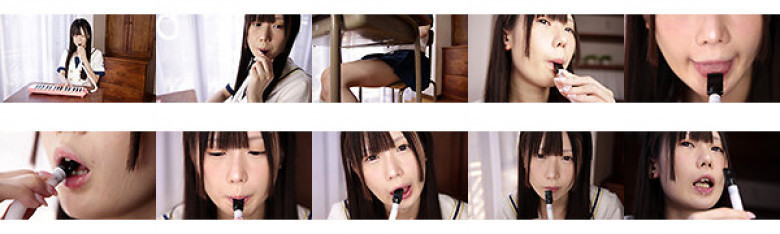 When I sneaked into the classroom after school, I found the idol in my class practicing the keyboard harmonica on her own (covered in drool) Amu Himesaki:Image