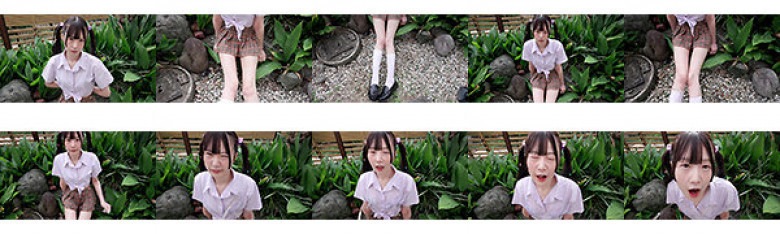 这就像颜射！凹版偶像姬崎亚梦穿着制服全身湿透:样本图像