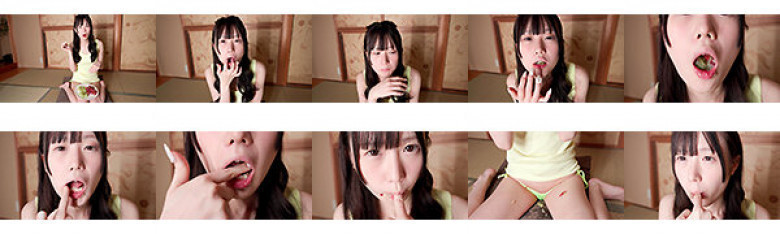 Rare play with idols 3: Grape chewing Amu Himesaki:Image