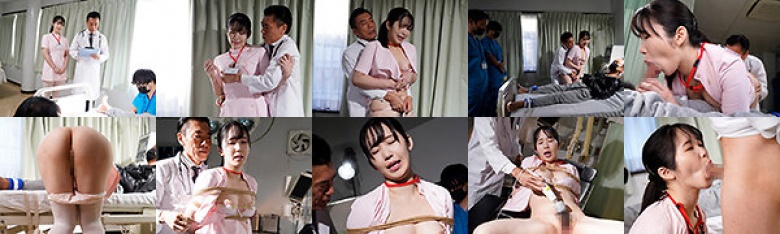 A nurse screams annoyed with a sexual processing tool to a man who turns into villainy in bondage vaginal cum shot Ayaka Hirosaki:Image