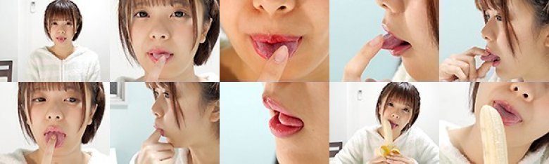 Tongue Belo Fetish ~ Observing Tongue Belo & Licking Banana ~ Rin Hoshizaki:Image