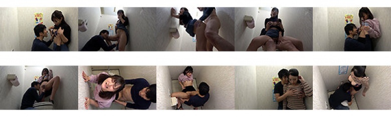 「今日はパチンコしに来たはずなのに、チ●コ握ってるなんて…」今日はどの台と人妻にします?パチンコ屋は玉も精子も出し放題!:サンプル画像