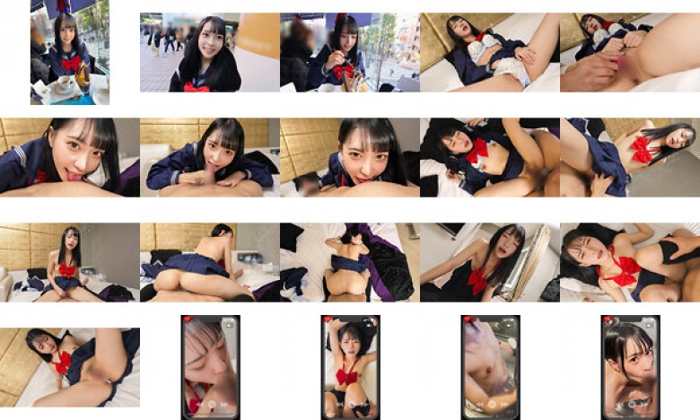 【アフスク☆セックス】彼氏がいるのにSEX出来る男を探しまくっているもえかちゃん1☆歳! 毎日連絡を取り合っているラブラブカップルの彼氏の知らないところでNTR中出しSEX!!:サンプル画像
