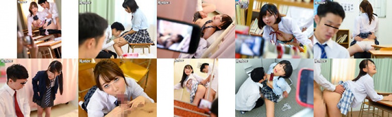 カワイイ一軍女子たちがラブホ代わりに校舎(保健室、図書室、トイレ…)を使うから覗き&オナニーしまくり!でもバレてしまい…ボクがデカチンなのも:サンプル画像