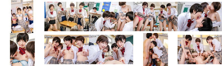 ボーイッシュなクラスメイト女子とハーレム中出し乱交!入学したら男女比率1対9!ほぼ女子だらけの学校!?なの?随分男っぽい女子もいるけど?ボーイッシュで男友達みたいな女子たちが想像以上にエロい体でエロい声で感じるギャップがすご過ぎて勃起度200%UP!:样本图像