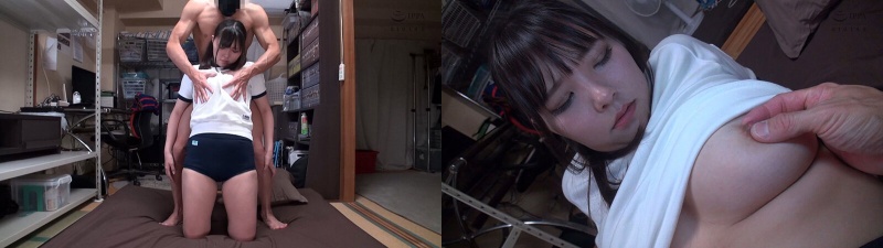 生野ひかる 体育着にザーメンぶっかけSEX:サンプル画像