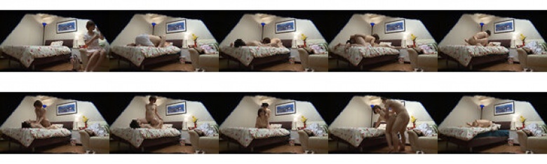 Sexual footage of a normal couple who are obsessed with each other's bodies:Image