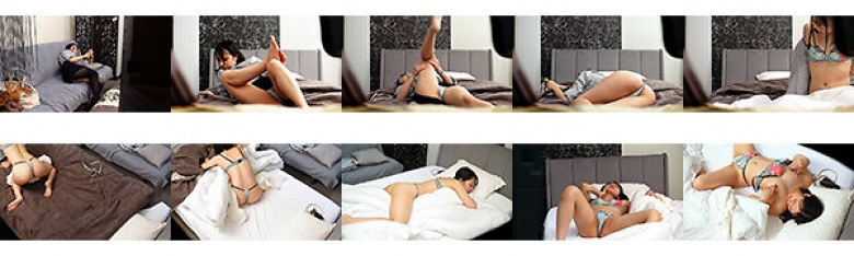 Voyeurism Business hotel intrusion Unprotected masturbation Beautiful breasted office lady:Image