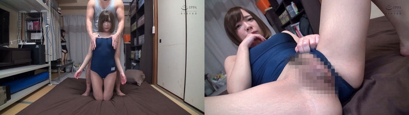 一条みお スク水にザーメンぶっかけSEX:サンプル画像