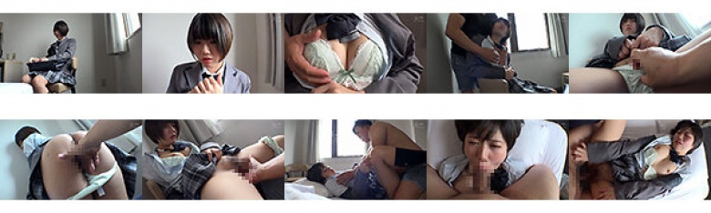 マウントイラマで窒息寸前!!剛毛・中出し・私立女子 りく「苦しいです…やめてください!」 市川りく:サンプル画像