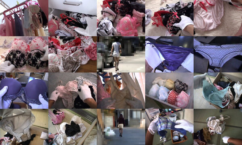 Invasion video of woman stealing underwear, student living alone 2:Image