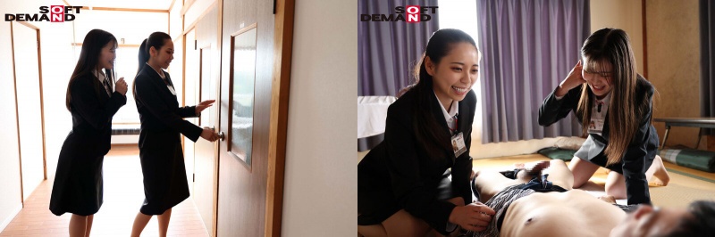 【逆夜●いおもてなし後編&朝勃ち解消モーニングフェラ】SOD女子社員 ユーザー様大感謝祭 新入社員バスツアー2023!:サンプル画像