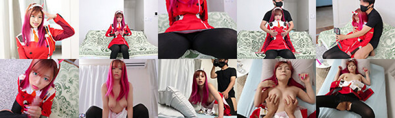 可怜的cosplayer的阴茎很满意一次性恶魔巨乳(H)! 大胸美女:样本图像
