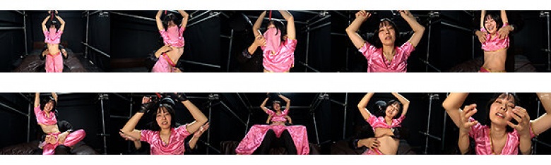 【くすぐり】「踊り子なまりちゃんをバンザイ拘束くすぐりでくすぐったがりなおどりを踊らせる!」WAKA-087加護まり 4:サンプル画像