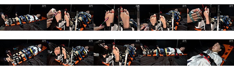 [Soles] "Developing the soles of Mari-chan's feet by shackling and tickling her in uniform!" WAKA-087 Kago Mari 3:Image