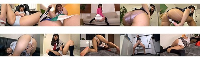 パンチラ見てたらバレちゃったのに…挑発オナニーしてくるドスケベ女たち 5時間:样本图像