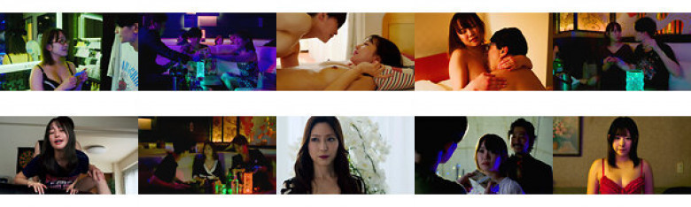 Yura Kano and Ena Satsuki's estrous beautiful naked bodies shine wet with neon lights of ecstasy:Image