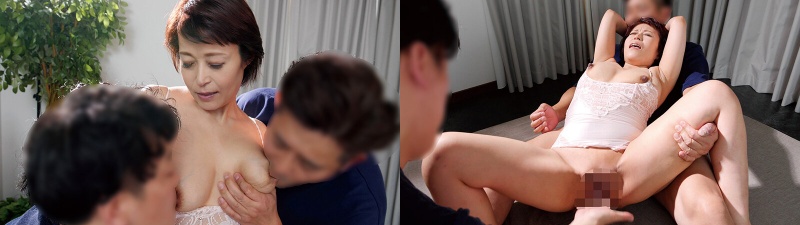 她一生的第一个连续插入,是略微下垂的丰满妻子的最后一章:样本图像