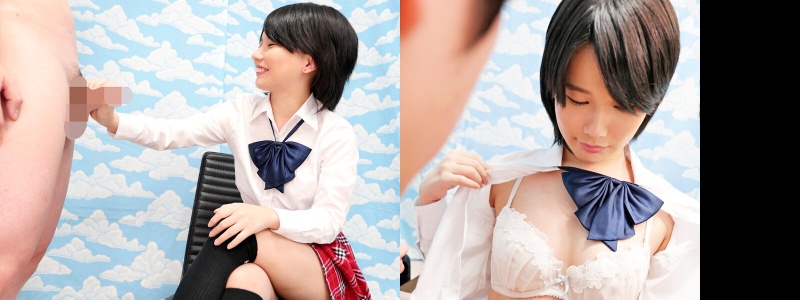 My legs twitch as I wanted to "insert them in"! Her dick is squishy with the woman's lewd juices! When I asked a high school girl to do some old man's dick for me, this is what happened. 5 Mii Kurii:Image
