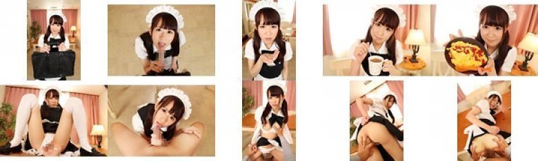 【VR】美少女メイドに好きなだけ中出しできる 会員限定 貸切メイド喫茶 茉莉ひな:样本图像