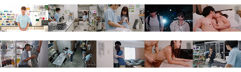 美人パートさんと客がいない3分くらいの間でも店内でインスタント不倫するコンビニ深夜バイト 水瀬美弥:サンプル画像
