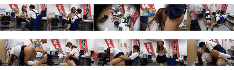 当一个像超模一样的J型人在商店行窃被抓时，另一个人原来也是一个超模。御竹由奈:样本图像
