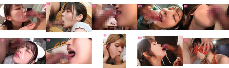 Slurp and slurp! She's slutty and licking her face! [Close-up blowjob] 90 consecutive shots:Image