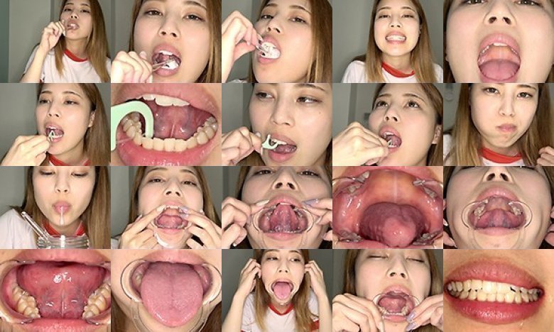 Tongue Verofeti-Toothbrushing, Mouth, Tongue Vero observation-Natsuka Moriyama:Image