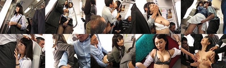 スレンダーボディ強・制・連・結エスカレートしていく連日痴漢車両 夏川あかり:样本图像