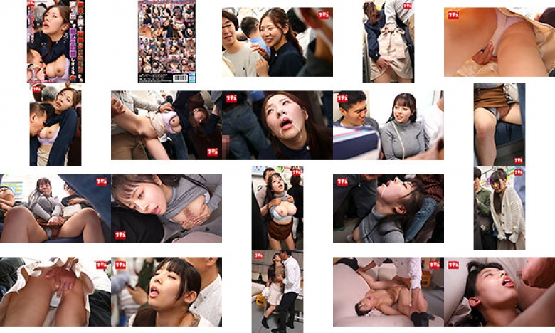彼氏の横で粘着クリいじりされ声も出せず隠しエロ顔しまくる女:サンプル画像