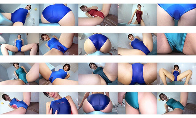 Divine clothes bath & peeing 8 people 8 urination Competitive swimsuit/school swimsuit edition (OKC-031):Image