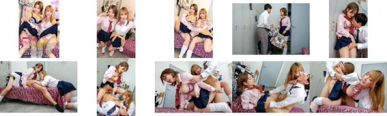 5分間の時短数珠繋ぎセックス！休み時間は同級生ギャルたちと時短SEXしまくり！でも放課後は時間無制限濃厚セックスでハメまくりヤリタイ放題！:サンプル画像